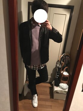じゅんさん（メンズ・180cm）の秋コーディネート