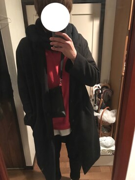 「tk.TAKEO KIKUCHI（ティーケータケオキクチ）のアイテム（その他アウター）」を使った、じゅんさん（メンズ・180cm）の冬コーディネート