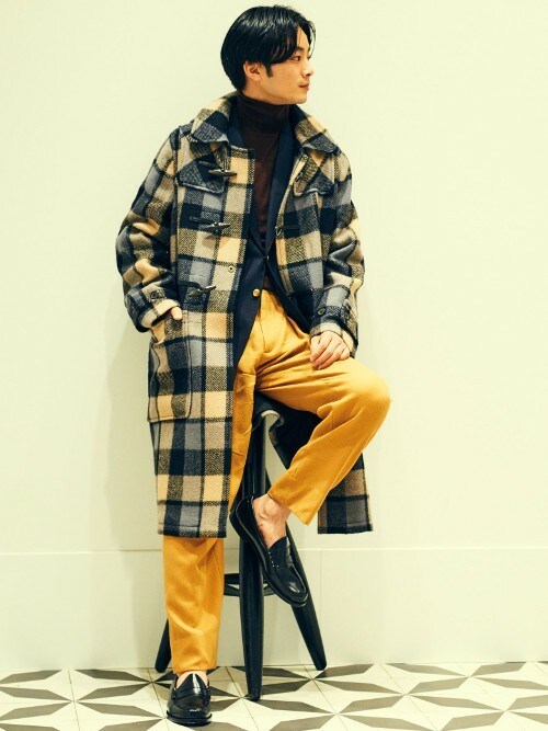 ダイドウ Tomorrowland 丸の内店 Tomorrowlandのダッフルコートを使ったコーディネート Wear