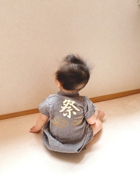 「祭り」｜「アイテム（その他）」を使った、y0shiさん（キッズ・70cm）の夏コーディネート