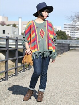 チチカカさん(レディース・163cm)の冬コーディネート