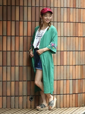 チチカカさん（レディース・160cm）の夏コーディネート