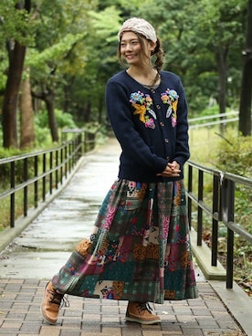 スカートを使った 1点もの の人気ファッションコーディネート Wear