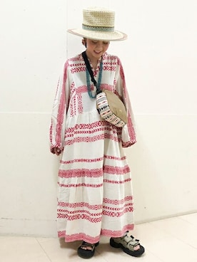 チチカカ チチカカ のワンピースを使った人気ファッションコーディネート Wear