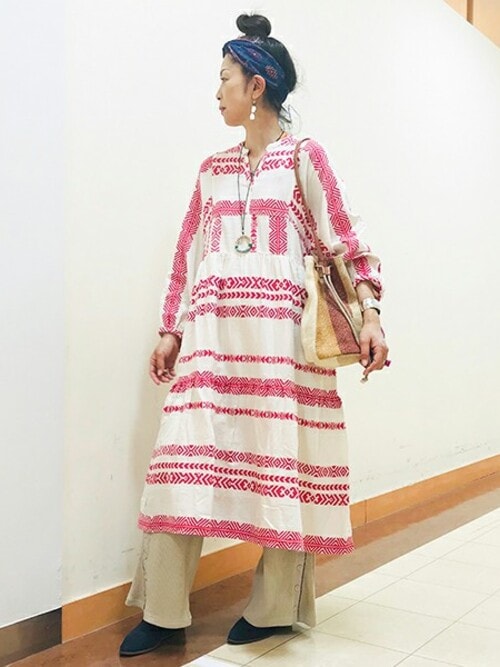 チチカカ オンラインショップチチカカさんのワンピースを使ったコーディネート Zozotown