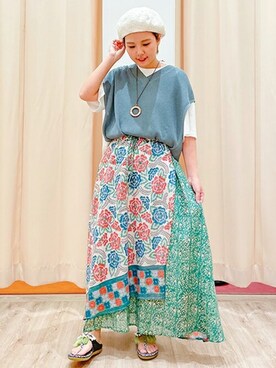 チチカカさん（レディース・154cm）の春コーディネート