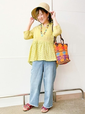 チチカカさん(レディース・161cm)の夏コーディネート