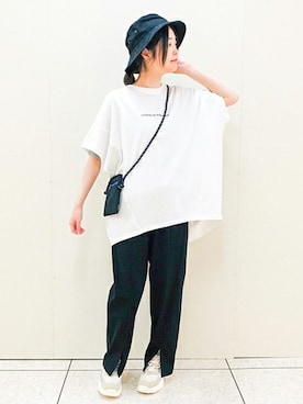 「チチカカ」｜「アイテム（財布/小物）」を使った、チチカカさん（レディース・153cm）の夏コーディネート