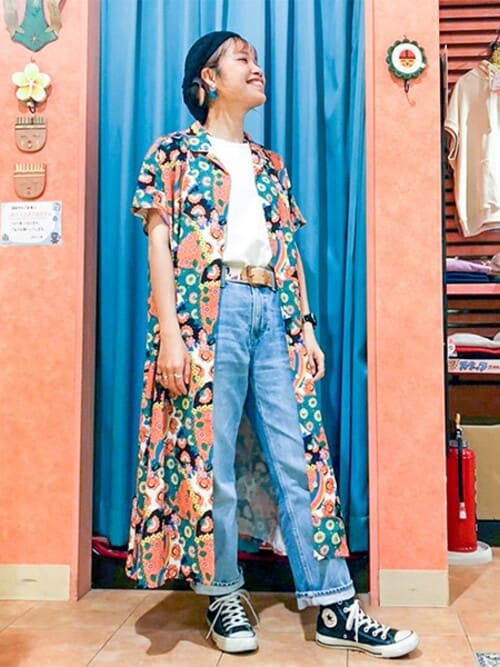 チチカカ チチカカ オンラインショップ チチカカのシャツワンピースを使ったコーディネート Wear