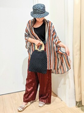 チチカカさん（レディース・155cm）の夏コーディネート