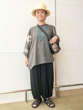 チチカカさん（レディース・146cm）の夏コーディネート