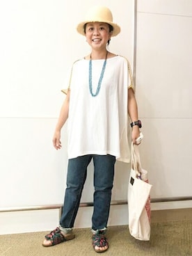 チチカカさん（レディース・146cm）の夏コーディネート