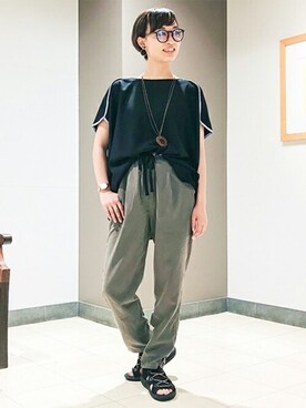 チチカカさん（レディース・156cm）の夏コーディネート