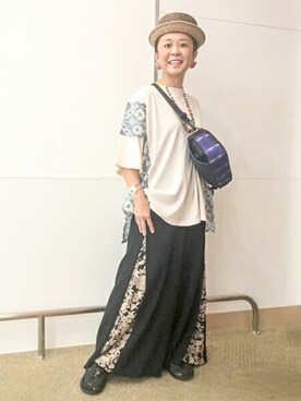 チチカカさん（レディース・146cm）の夏コーディネート