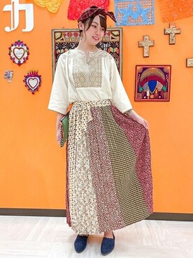 チチカカさん（レディース・160cm）の夏コーディネート