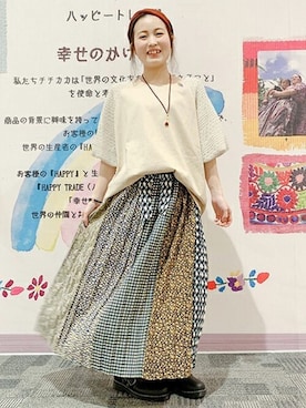 「チチカカ」｜「アイテム（ローファー）」を使った、チチカカさん（レディース・145cm）の秋コーディネート
