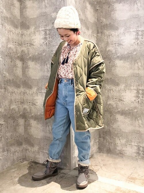 チチカカ チチカカ オンラインショップ チチカカのノーカラーコートを使ったコーディネート Wear