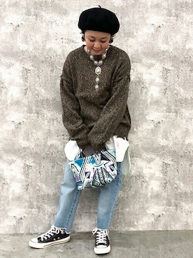 チチカカさん（レディース・146cm）の冬コーディネート