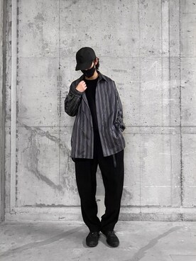 「Lui's（ルイス）のアイテム（その他）」を使った、小田十夢さん（メンズ・178cm）の冬コーディネート