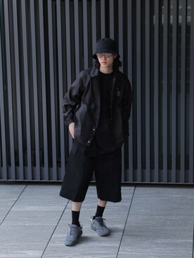 「th（ティー エイチ）のアイテム（ジャケット/アウター）」を使った、小田十夢さん（メンズ・178cm）の春コーディネート