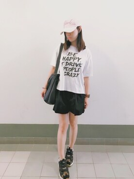 「Marc by Marc Jacobs（マークバイマークジェイコブス）のアイテム（ピアス（両耳用））」を使った、PinkLove♡さん（レディース・164cm）の秋コーディネート