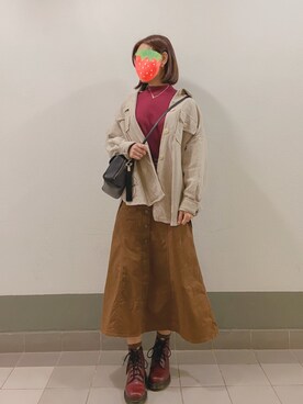 PinkLove♡さん（レディース・164cm）の冬コーディネート