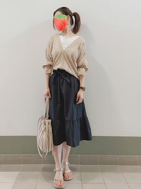 PinkLove♡さん（レディース・164cm）の夏コーディネート