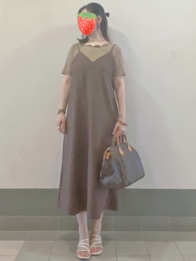 「LouisVuitton」｜「アイテム（ワンピース/ドレス）」を使った、PinkLove♡さん（レディース・164cm）の夏コーディネート