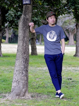 「グラミチ」｜YOSHIさん（メンズ・173cm）の春コーディネート