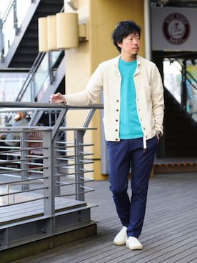 「グラミチ」｜YOSHIさん（メンズ・173cm）の春コーディネート