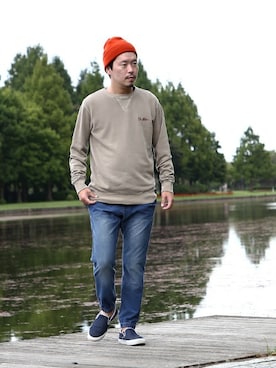 「ジョガーパンツ」｜YOSHIさん（メンズ・173cm）の秋コーディネート