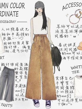 Yuki大蛮さん（レディース・165cm）の夏コーディネート