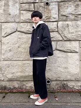 Marimekko マリメッコ のバックパック リュックを使ったメンズ人気ファッションコーディネート Wear
