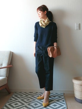 「SLY（スライ）のアイテム（財布/小物）」を使った、♔ hiromi ♔さん（レディース・161cm）の春コーディネート