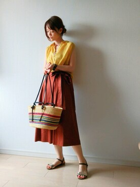 ♔ hiromi ♔さん（レディース・161cm）の夏コーディネート