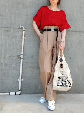 ♔ hiromi ♔さん（レディース・161cm）の夏コーディネート