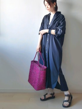 「アイテム（インテリア）」を使った、♔ hiromi ♔さん（レディース・161cm）の春コーディネート