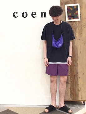 coen 前田さん(メンズ・174cm)の夏コーディネート