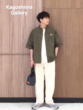 「coen」｜coen  前田さん（メンズ・174cm）の春コーディネート