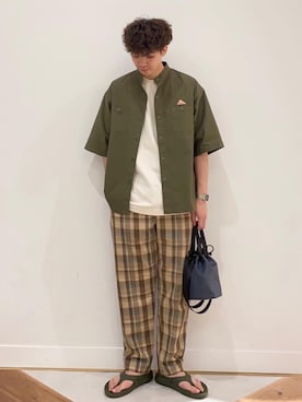 coen  前田さん（メンズ・175cm）の夏コーディネート