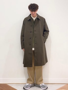 「coen（コーエン）のアイテム（ジャケット/アウター）」を使った、coen  前田さん（メンズ・175cm）の秋コーディネート