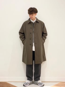 coen  前田さん（メンズ・175cm）の秋コーディネート