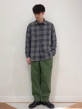 coen 前田さん(メンズ・175cm)の冬コーディネート