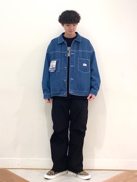「SMITH'S（スミス）のアイテム（ジャケット/アウター）」を使った、coen  前田さん（メンズ・175cm）の冬コーディネート