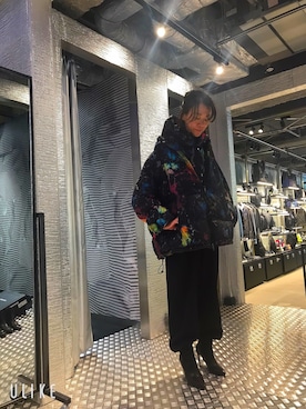 「DIESEL OSAKA」｜「アイテム（ジャケット/アウター）」を使った、Romiさん（レディース・168cm）の秋コーディネート