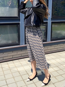 「Diagram（ダイアグラム）のアイテム（ジャケット/アウター）」を使った、Askさん（レディース・161cm）の夏コーディネート