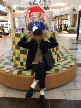 くりのはらたむらまろさん(メンズ・177cm)の秋コーディネート