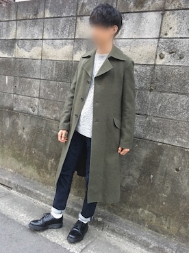くりのはらたむらまろさん(メンズ・176cm)の秋コーディネート