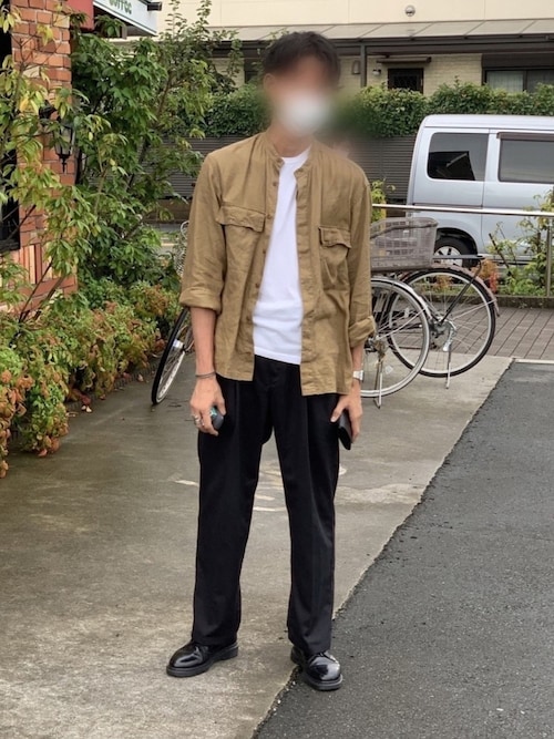 くりのはらたむらまろ Green Label Relaxingのシャツ ブラウスを使ったコーディネート Wear