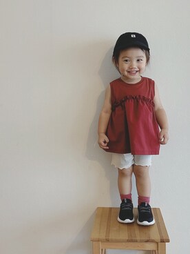 ⓗⓜⓝさん（キッズ・80cm）の夏コーディネート